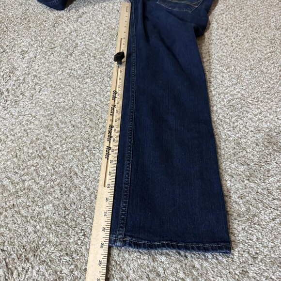 Hollister Jeans Mens 28x30 Blue Classic Straight Leg Dark Wash Denim Stretch - Picture 11 of 12